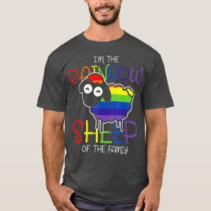 Im The Rainbow Sheep Of The Family Sheep T-Shirt