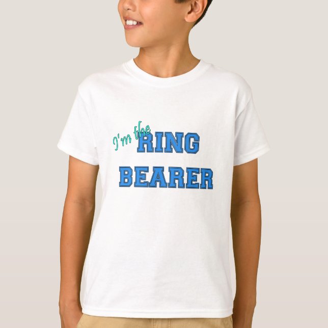 I'm The Ring Bearer T-Shirt (Front)