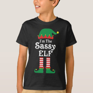 I'm The Running Elf Marathon Runner Ugly Christmas T-Shirt