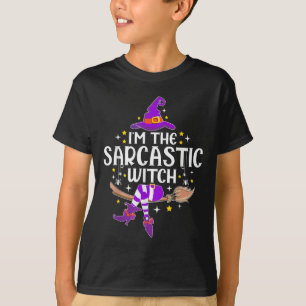 Im The Sarcastic Witch Halloween Matching Group Co T-Shirt