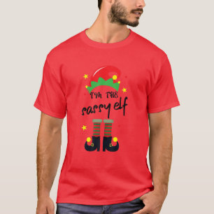 I'm The Sassy Elf Matching Christmas Costume T-Shirt