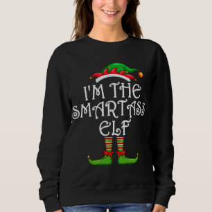 I'M THE School Nurse ELF Christmas Xmas Elf Costum Sweatshirt
