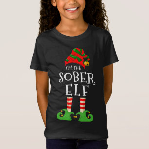 I'm the Shortest Elf Family Matching Christmas Paj T-Shirt