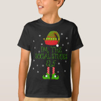 I'm the Social Studies Elf Funny Teacher Xmas