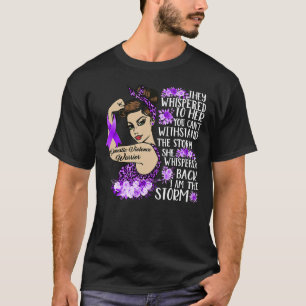 I'm The Storm Purple Domestic Violence Warrior Unb T-Shirt