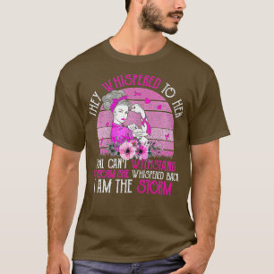 I'm The Storm Strong Women Breast Cancer Warrior P T-Shirt