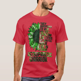 Im The Storm Sunflower Green Gastroparesis Warrior T-Shirt