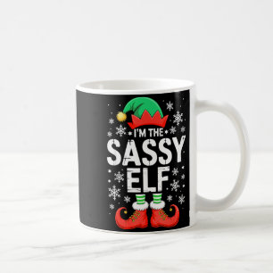 I'm The Sy Elf Shirt Family Matching Christmas Cos Coffee Mug
