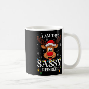 I'm The Sy Reindeer Funny Xmas Holiday Reindeer Lo Coffee Mug