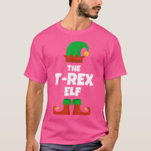 I'M The T-Rex Elf Family Christmas Dinosaur Trex T-Shirt