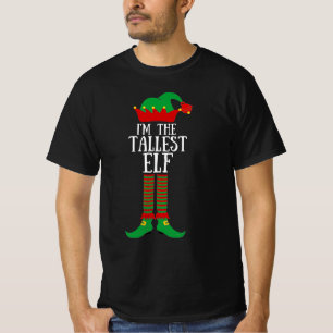 I'm The Tallest Elf Funny Christmas Elf  T-Shirt