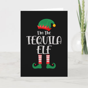 Im The Tequila Elf Matching Christmas Card