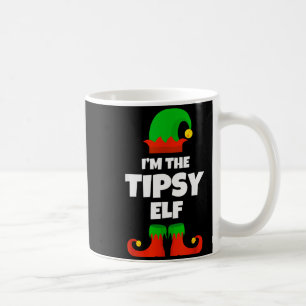 I'm The Tipsy Elf Family Pajama Christmas Funny Coffee Mug
