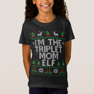 I'm The Tired Dad Elf Funny Family Matching Christ T-Shirt