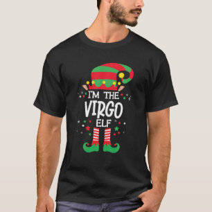 I'm The Virgo Elf Family Group Matching Christmas T-Shirt