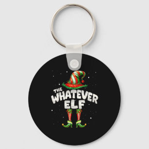 I'm The Whatever Elf Family Matching Group Christm Key Ring