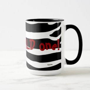I'm the Wild One (black) Large Mug