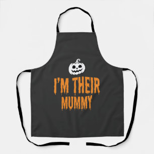 I'm Their Mummy Halloween Mummy Design Apron