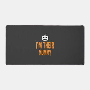 I'm Their Mummy Halloween Mummy Design Desk Mat