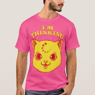 Im Thinking Funny Cat by Tobe Fonseca T-Shirt