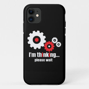 I'm thinking please wait Case-Mate iPhone case