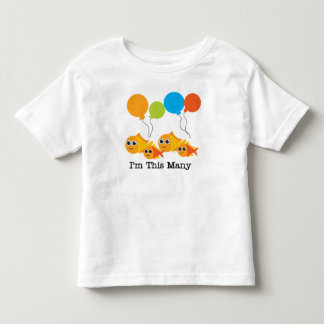 I'm This Many-Four Toddler T-Shirt