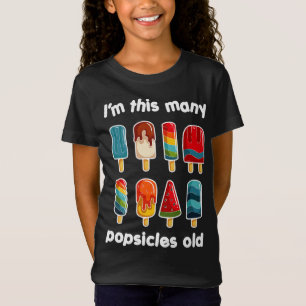 I'm This Many Popsicle Old Sweet Popsicle T-Shirt