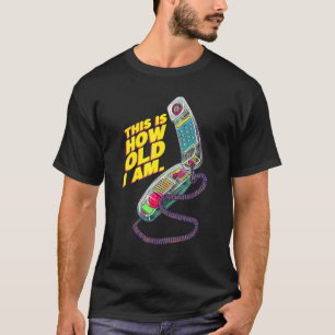 I'm This Old 80s 90s Memories Nostalgic Retro Tec T-Shirt
