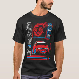 I'm Three Let's Roll Race Car Toddler 3rd Birthday T-Shirt
