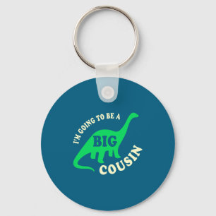 Im To Going Big Cousin Dinosaur Toddler Key Ring