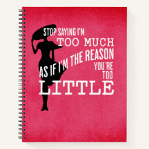 I'm TOO Much Journalling Notebook