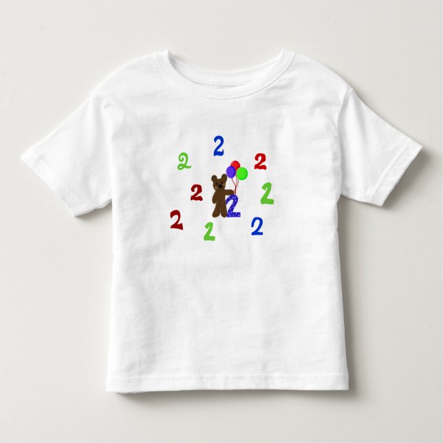 I'm Two Years Old Toddler T-Shirt (Front)