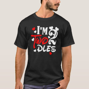 I'm Twodles 2nd Birthday Mouse Party 2nd Birthday T-Shirt