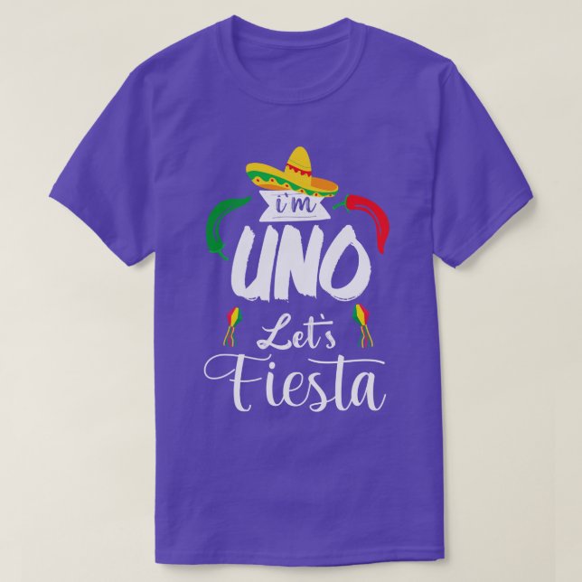 Im Uno Lets  Uno 1st Birthday T-Shirt (Design Front)