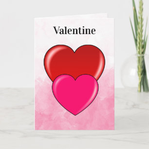 I'm Upside Down for You Valentines Card