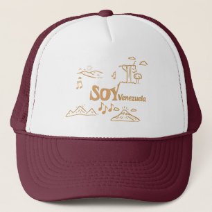 I'm Venezuela Desert, Jungle, Snow and Volcano Trucker Hat