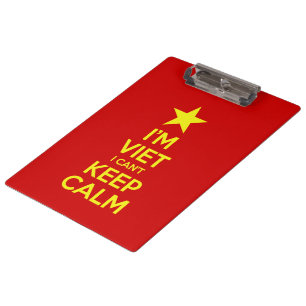 I'm Viet I Can't Keep Calm Clipboard