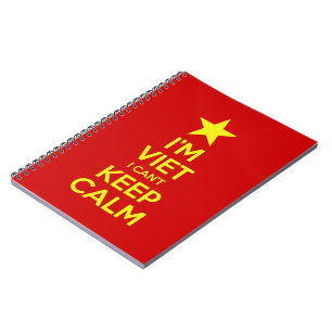 I'm Viet I Can't Keep Calm Notebook