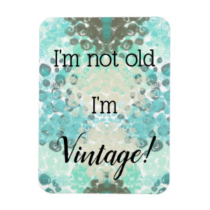 I'm Vintage Flexible Magnet