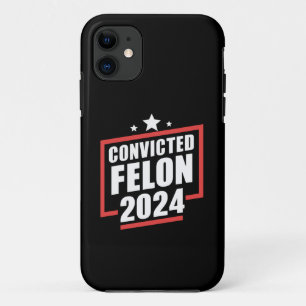 I'm Voting Convicted Felon 2024 Trump Case-Mate iPhone Case