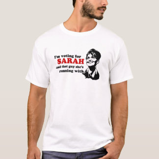I'm voting for sarah and that guy tee