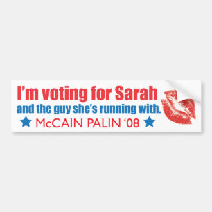 I'm Voting for Sarah Sticker