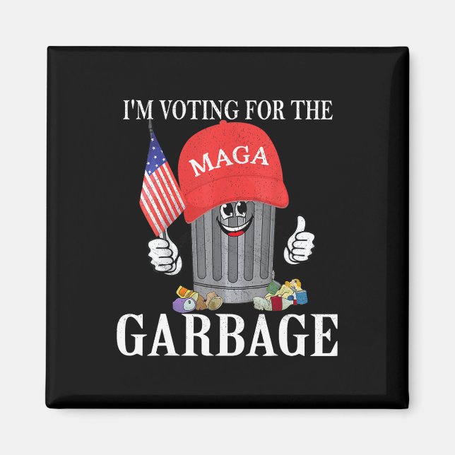 I'm Voting For The Mega Garge  Magnet (Front)