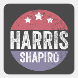 I'm Voting For the Outlaw and the Hillbilly 2024 Square Sticker