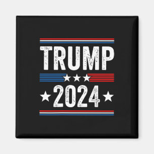 I'm Voting For The Outlaw And The Hillbilly 2 Side Magnet