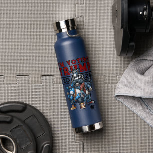 I'M VOTING for TRUMP 2024 Water Bottle