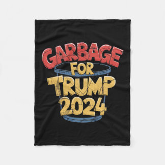 I'm Voting For Trump Vance Outlaw Hillbilly Fleece Blanket