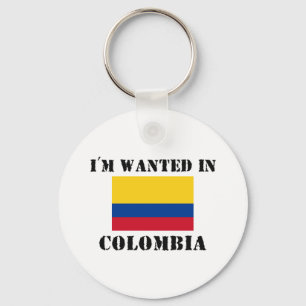I'm Wanted In Colombia Key Ring