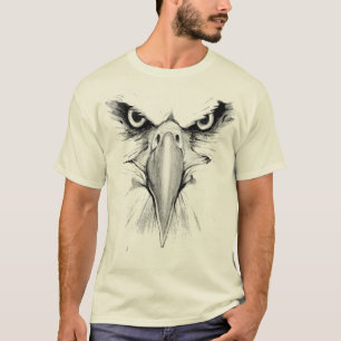 I'm Watching You Eagle Headface T-Shirt