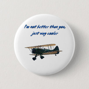 I'm Way Cooler, WACO 6 Cm Round Badge